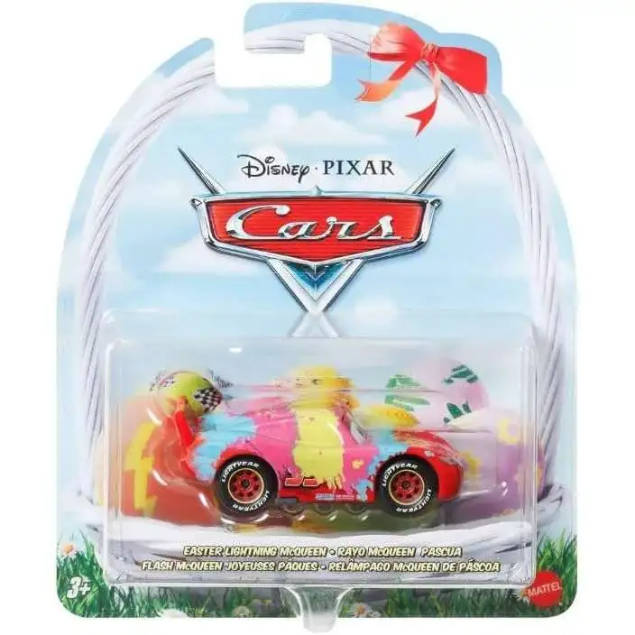 Disney Pixar Cars Easter Lightning McQueen 155 Diecast Car 2025