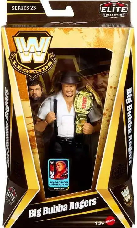 WWE Wrestling Elite Collection Legends Series 23 Big Bubba Rogers Exclusive  Action Figure [Big Boss Man]