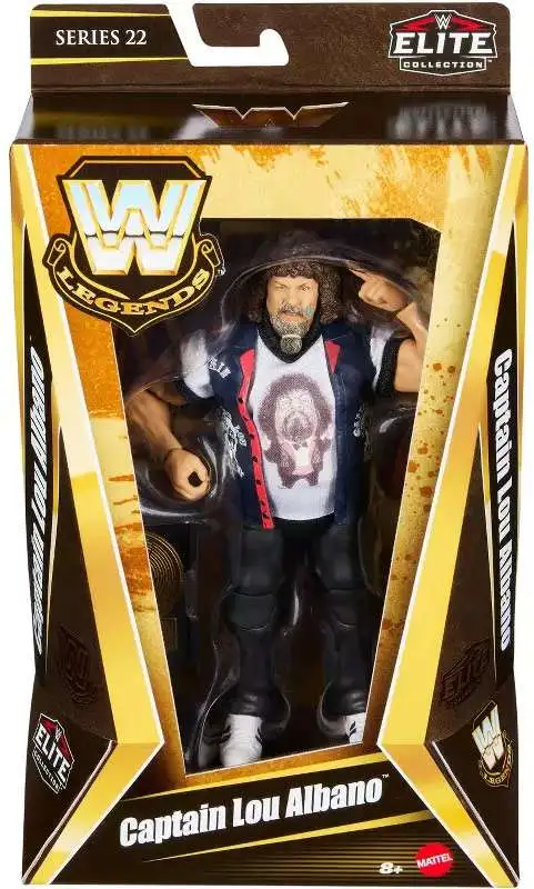 WWE Wrestling Elite Collection Legends Series 22 Captain Lou Albano Exclusive Action Figure