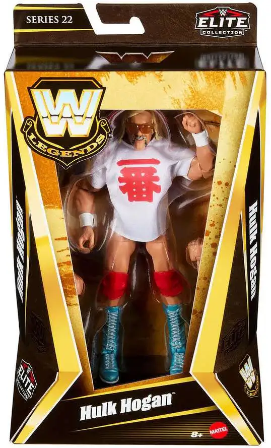 WWE Wrestling Elite Collection Legends Series 22 Hulk Hogan Exclusive Action Figure [1980's Japan, Chase]