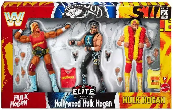 WWE Wrestling Elite Collection Hulk Hogan Hulkamania