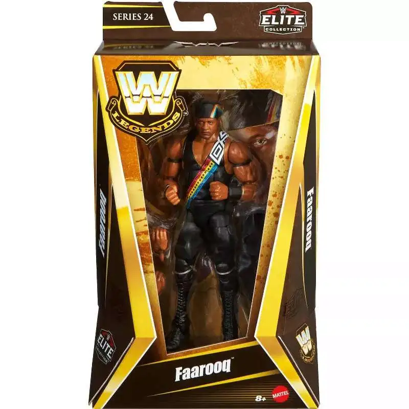 WWE Wrestling Elite Collection Legends Series 24 Faarooq Exclusive Action Figure
