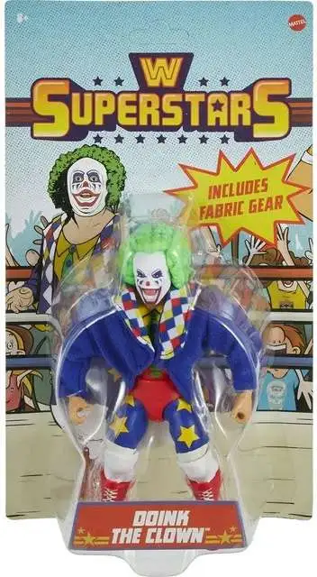 WWE Wrestling Retro Superstars Doink the Clown Action Figure