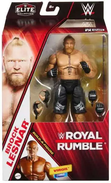 WWE Wrestling Elite Collection Royal Rumble Brock Lesnar Action Figure [Build Virgil Figure!]