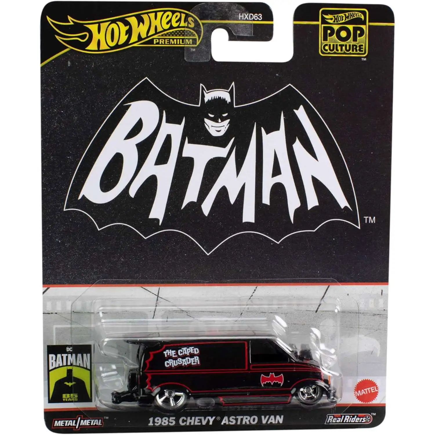 Hot Wheels Batman POP Culture 1985 Chevy Astro Van Premium Diecast Car