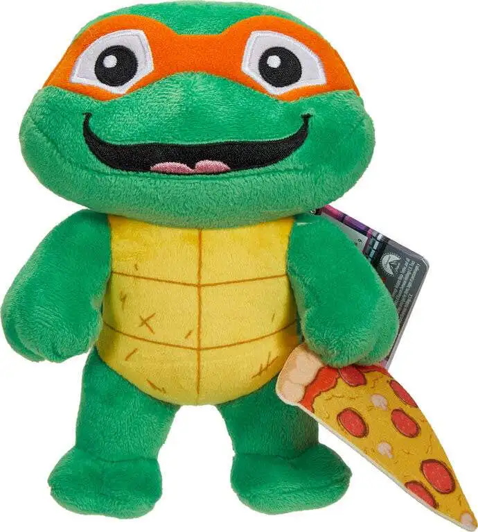 Teenage Mutant Ninja Turtles Mutant Mayhem Turtle Tot Michelangelo 6.5-Inch Plush