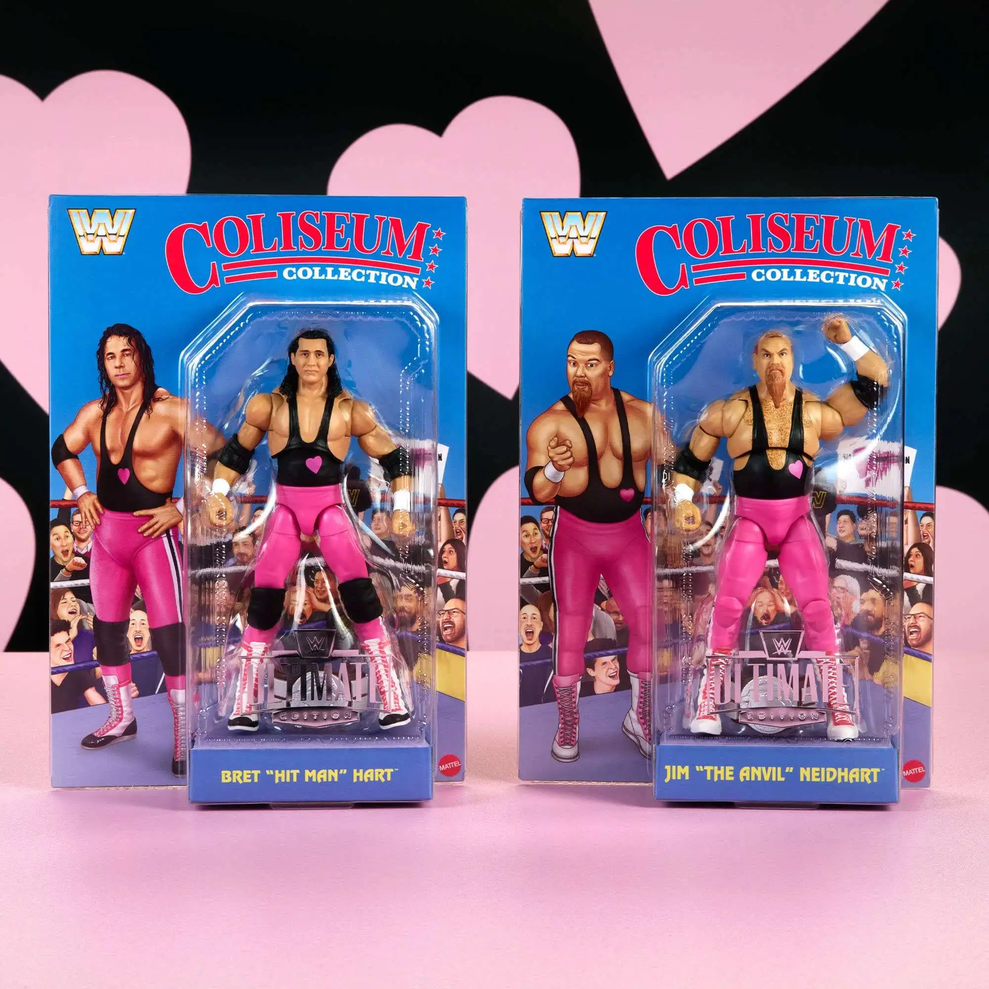 WWE Wrestling Ultimate Edition Coliseum Collection Hart Foundation