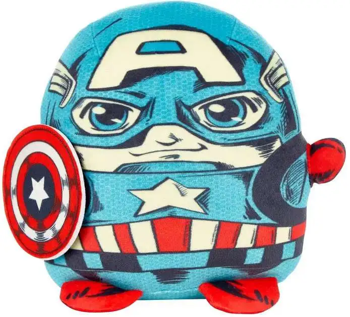 Marvel Disney100 Retro Reimagined Cuutopia Captain America 7-Inch Plush