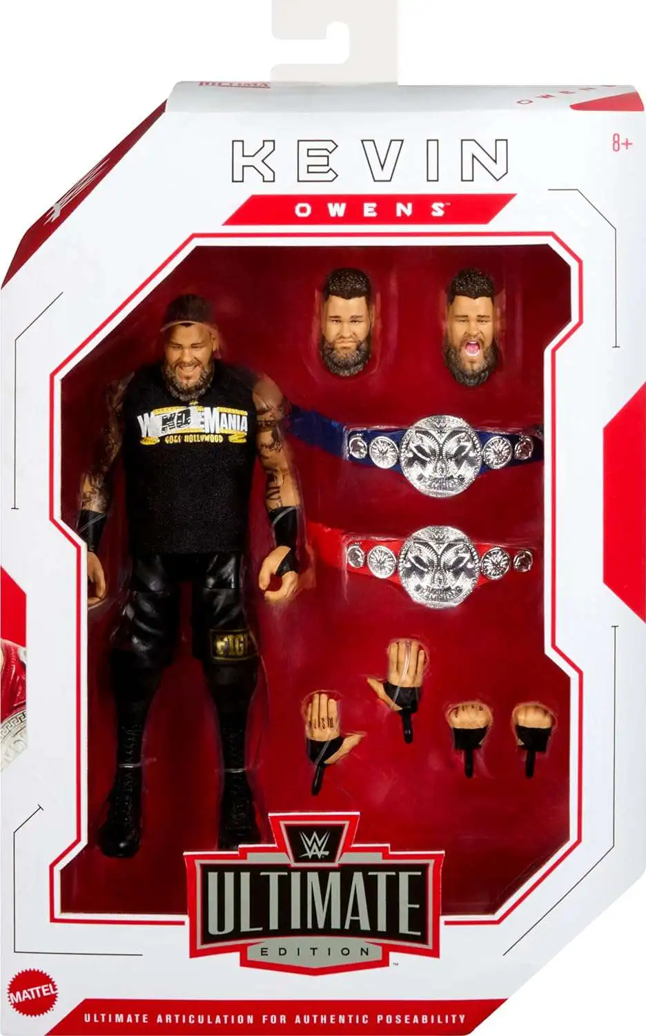 WWE Wrestling Ultimate Edition Kevin Owens Action Figure