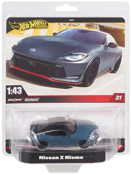 Hot Wheels Premium Real Riders Nissan Z Nismo Die Cast Car
