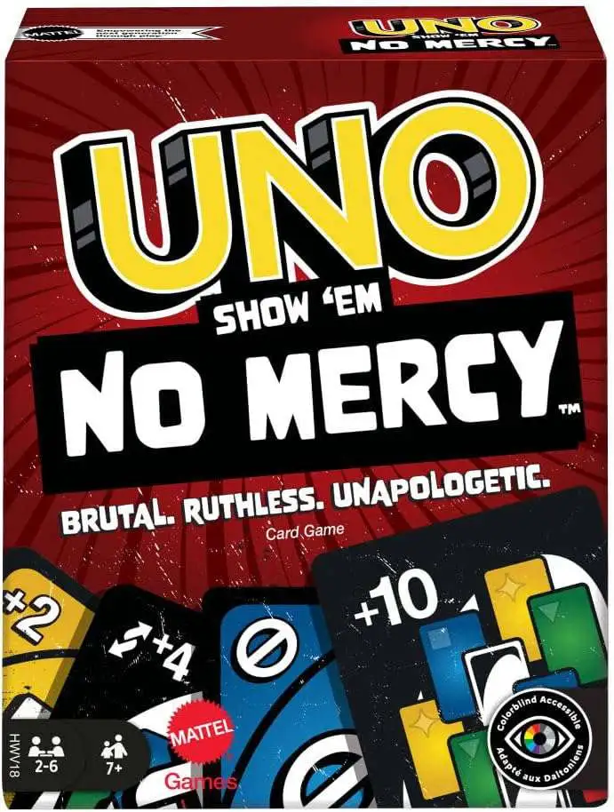 UNO Show 'Em No Mercy Card Game