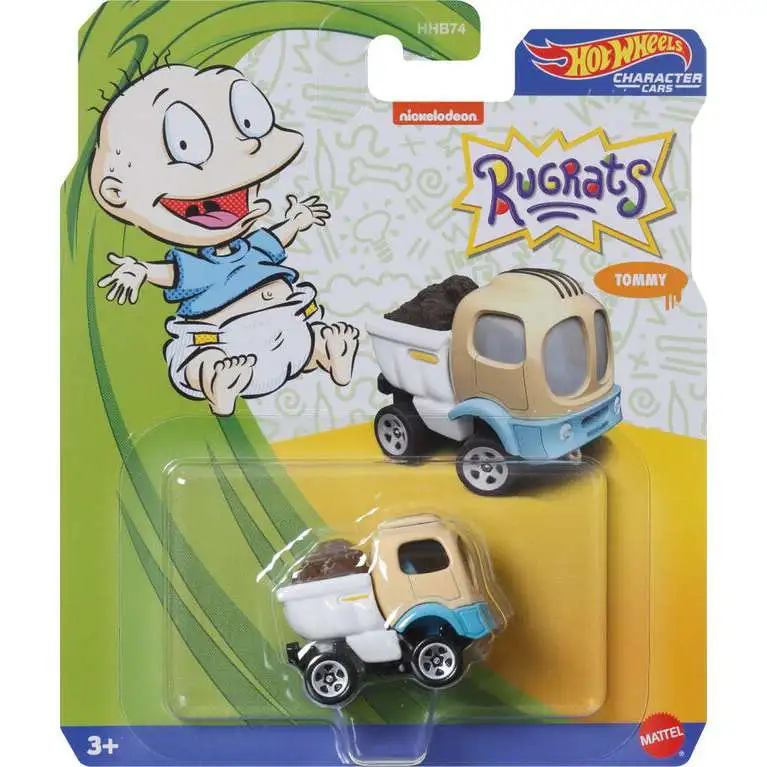 Hot Wheels Rugrats Character Cars Tommy Die Cast Car