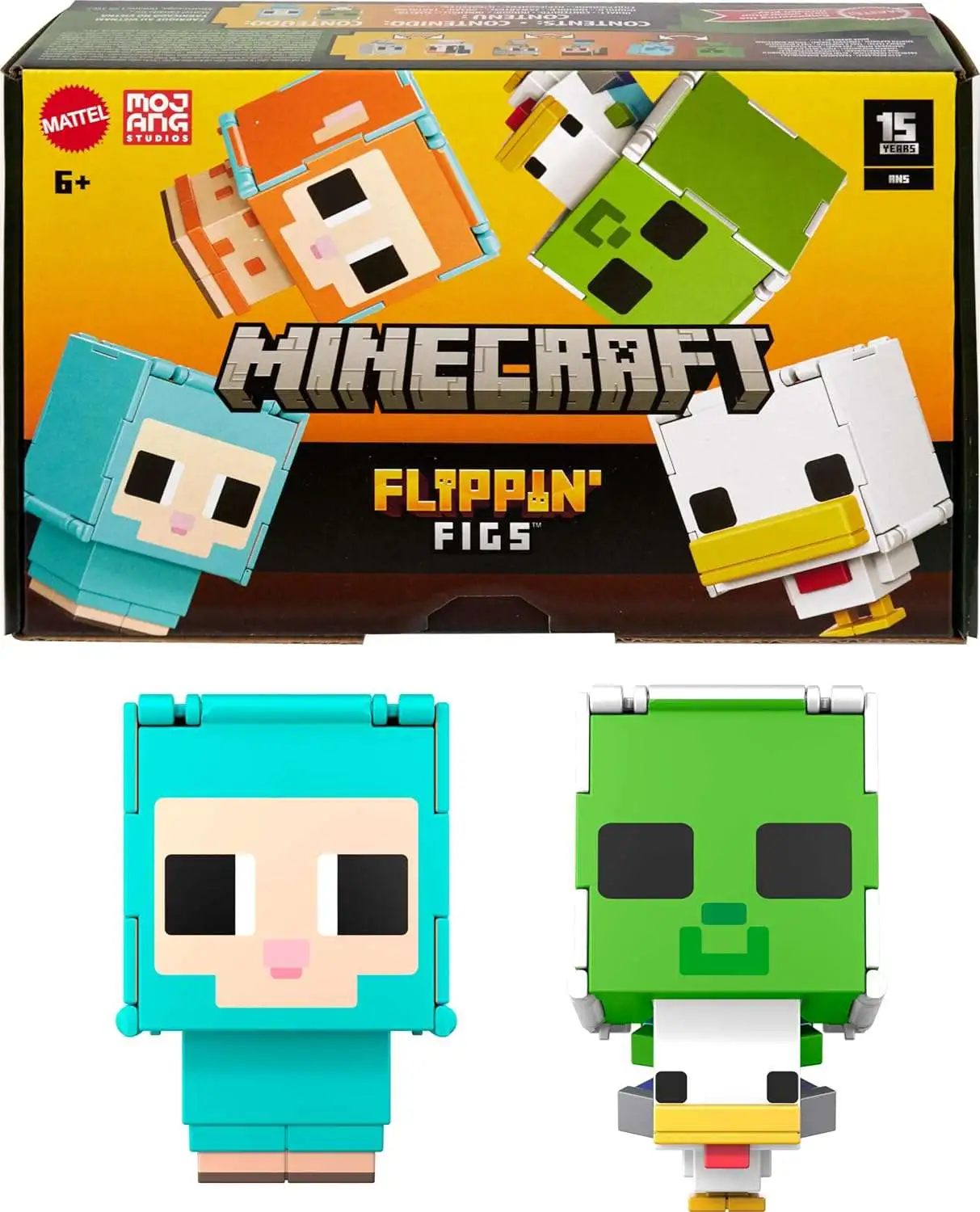 Minecraft Flippin Figs Sheep Sheared Sheep Zombie Chicken