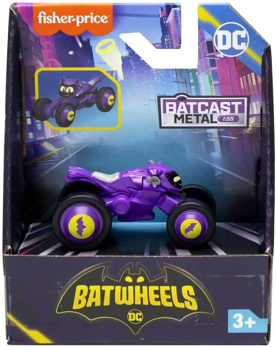 Fisher Price DC Batwheels Bibi the Batgirl 4-Wheeler Diecast Car