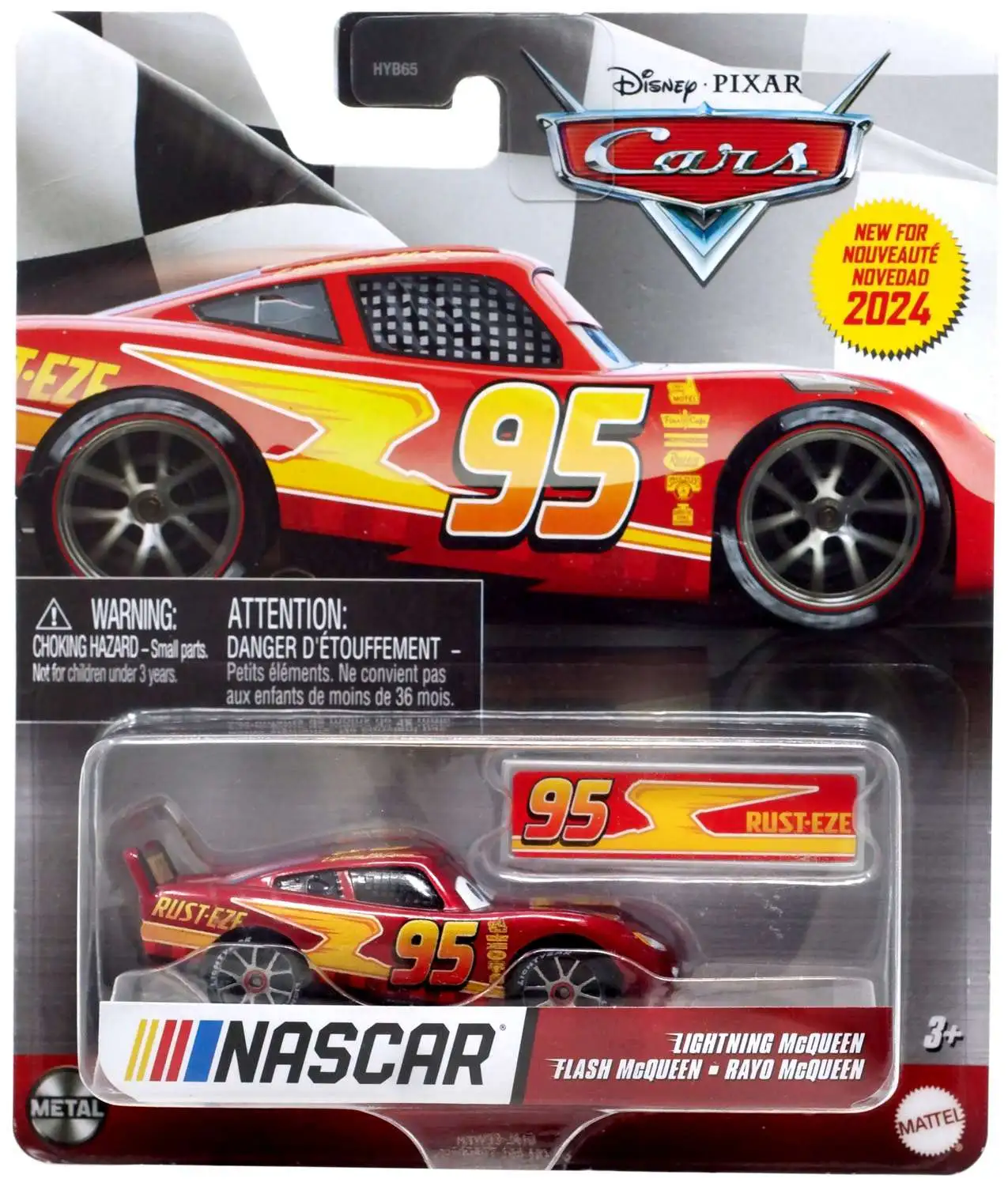 Disney / Pixar Cars Cars 3 NASCAR Lightning McQueen Diecast Car [2024]