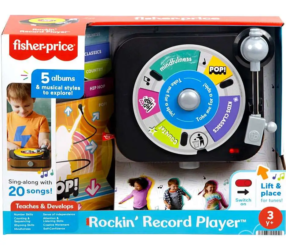 Fisher Price Rockin' Record Player Playset