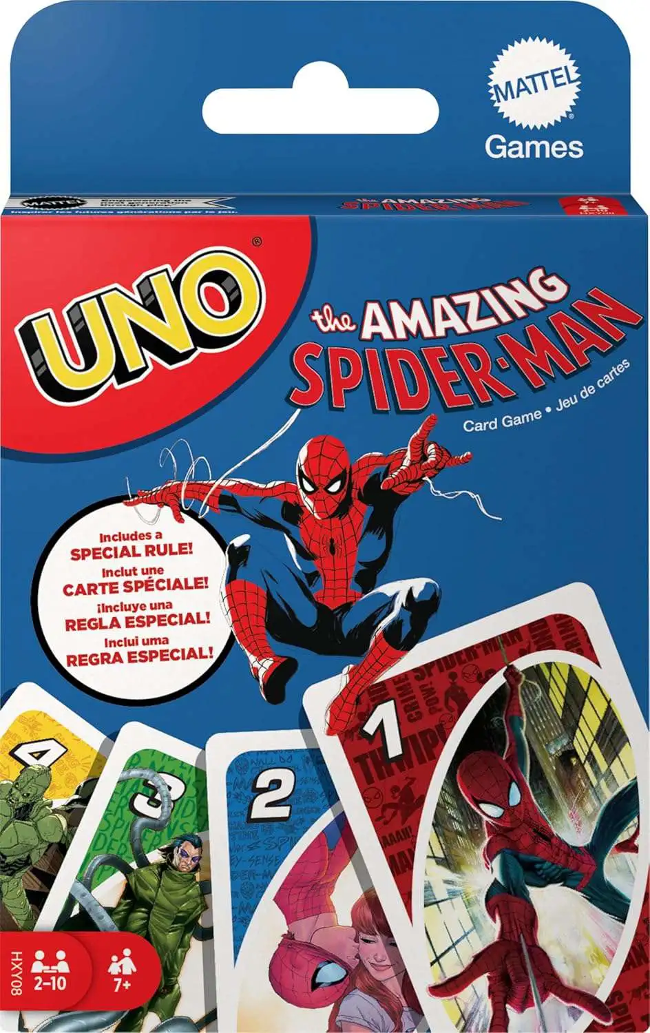 Marvel The Amazing Spider-Man UNO Card Game