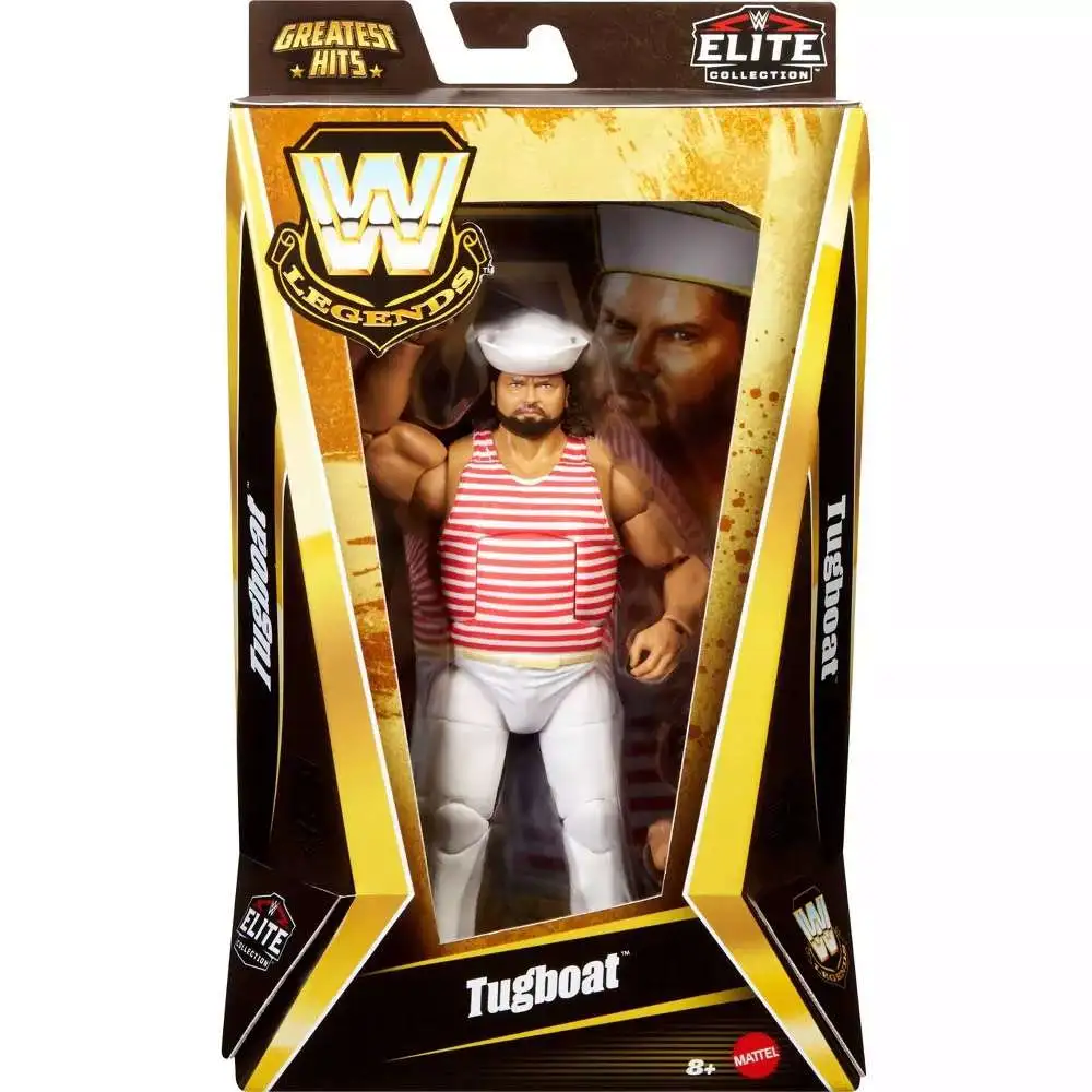 WWE Wrestling Elite Collection Legends Greatest Hits Tugboat 6