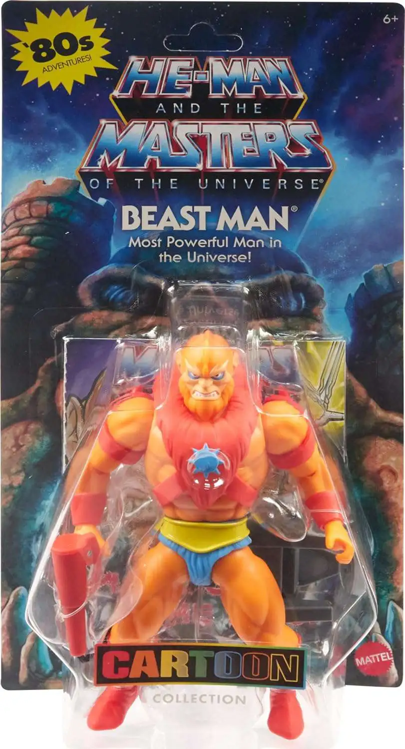 Masters of the Universe Cartoon Collection Origins Beast Man Action Figure