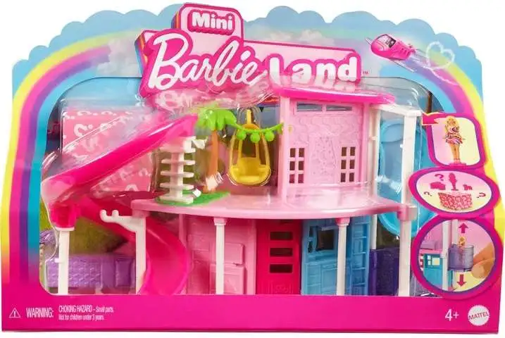 Mini BarbieLand Mini Dreamhouse 1.5-Inch Playset [Version 3]