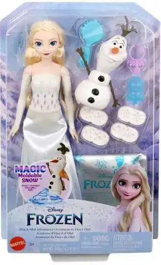 Disney Frozen Elsa & Olaf Fashion Doll [Magic Moldable Snow]