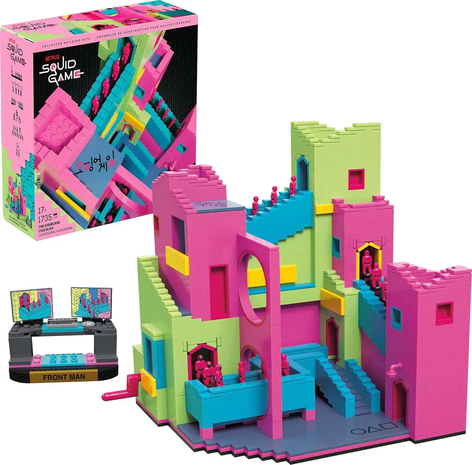 Squid Game The Staircase 1735 Pieces Set