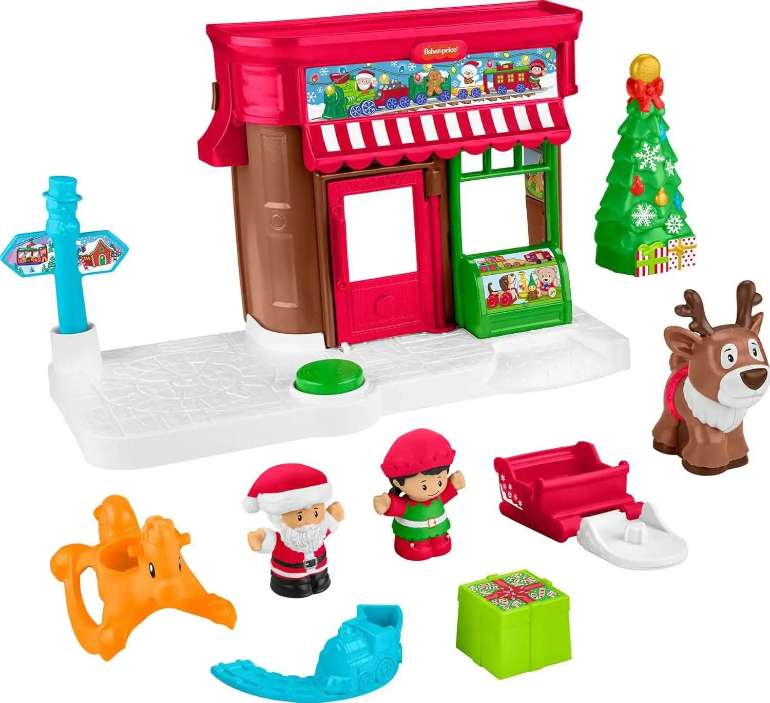 Hot Fisher Price Little People North Pole