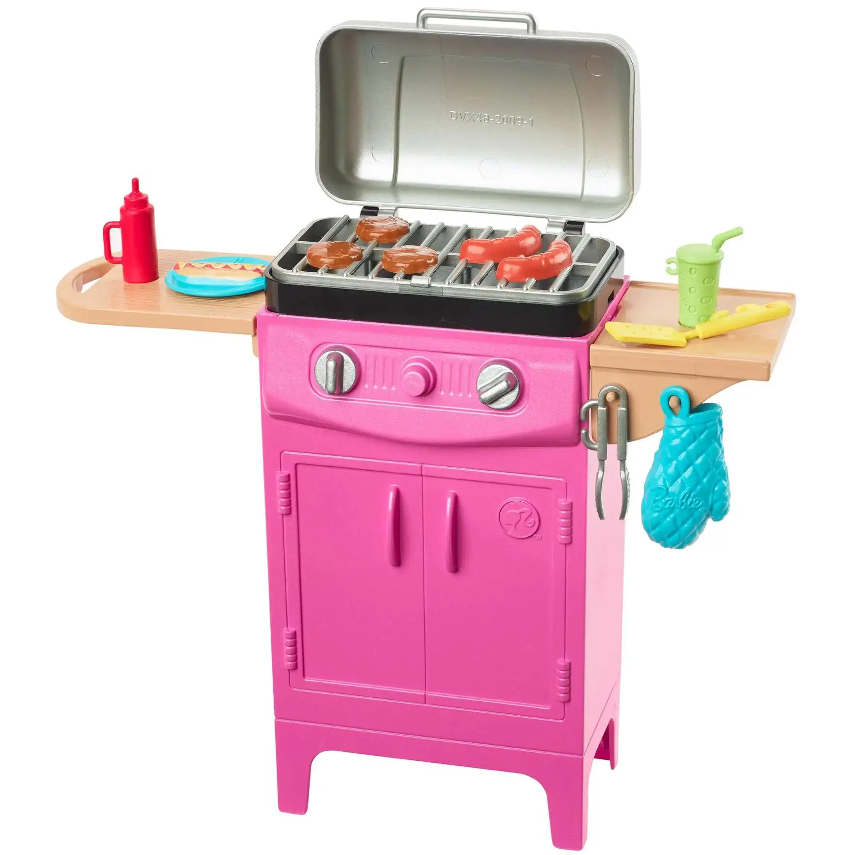 Barbie World Backyard Cookout Doll Playset Mattel ToyWiz