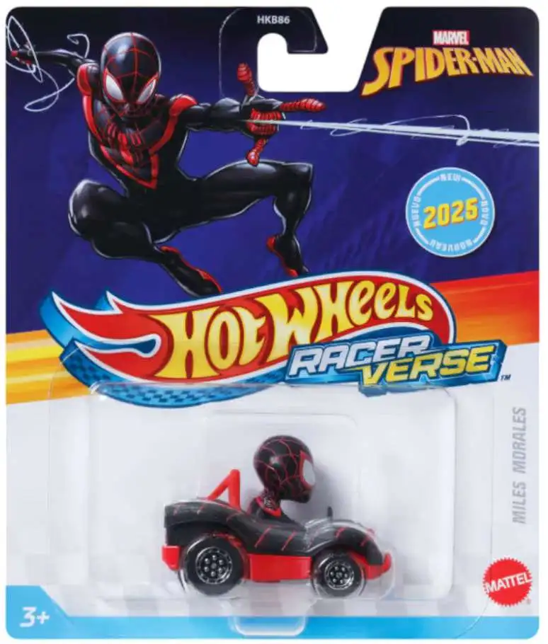 Hot Wheels RacerVerse Marvel Miles Morales Die Cast Car