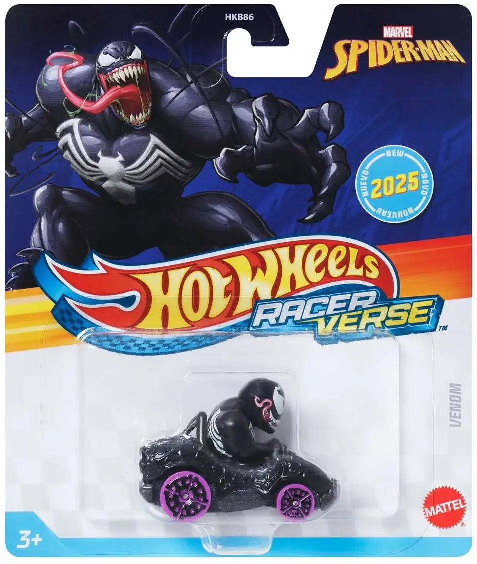Hot Wheels RacerVerse Marvel Venom Die Cast Car