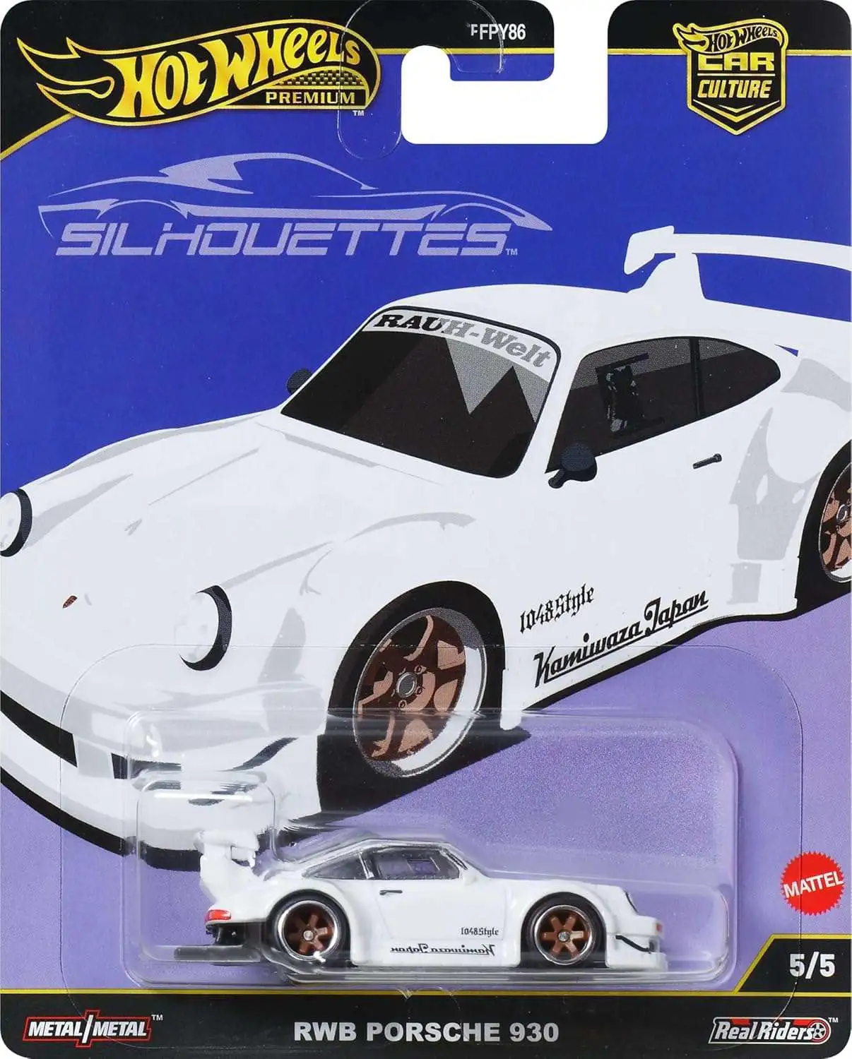 ホットウィール　Silhouettes RWB Porsche 930 Hot Wheels Premium Car Culture Silhouettes RWB Porsche 930