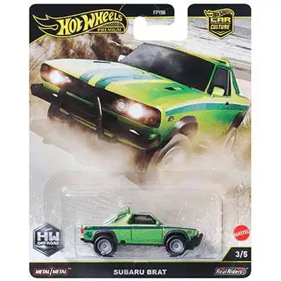 Hot Wheels Premium HW Off Road Subaru Brat Die Cast Car #3/5
