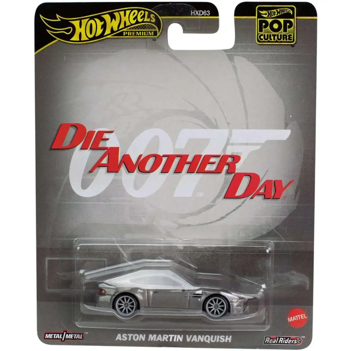 Hot Wheels Premium POP Culture Aston Martin Vanquish Die Cast Car [Die Another Day]