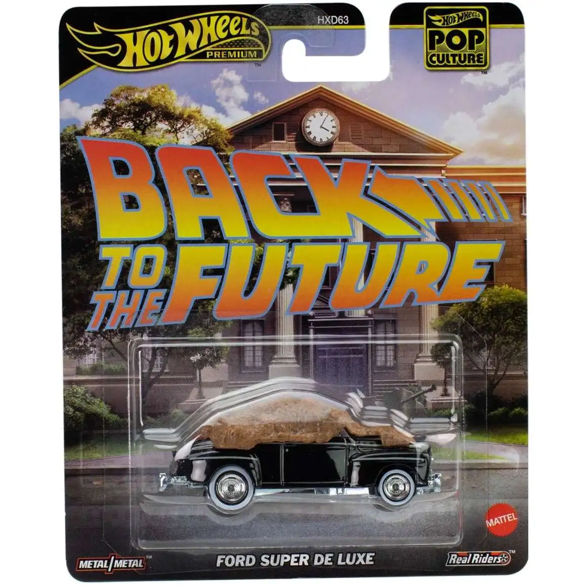 Hot Wheels Back to the Future POP Culture Ford Super De Luxe Premium Diecast Car [Manure]