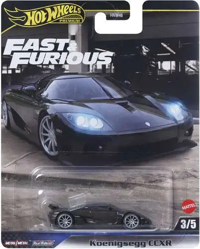 Hot Wheels Fast & Furious Premium Koenigsegg CCXR Die Cast Car