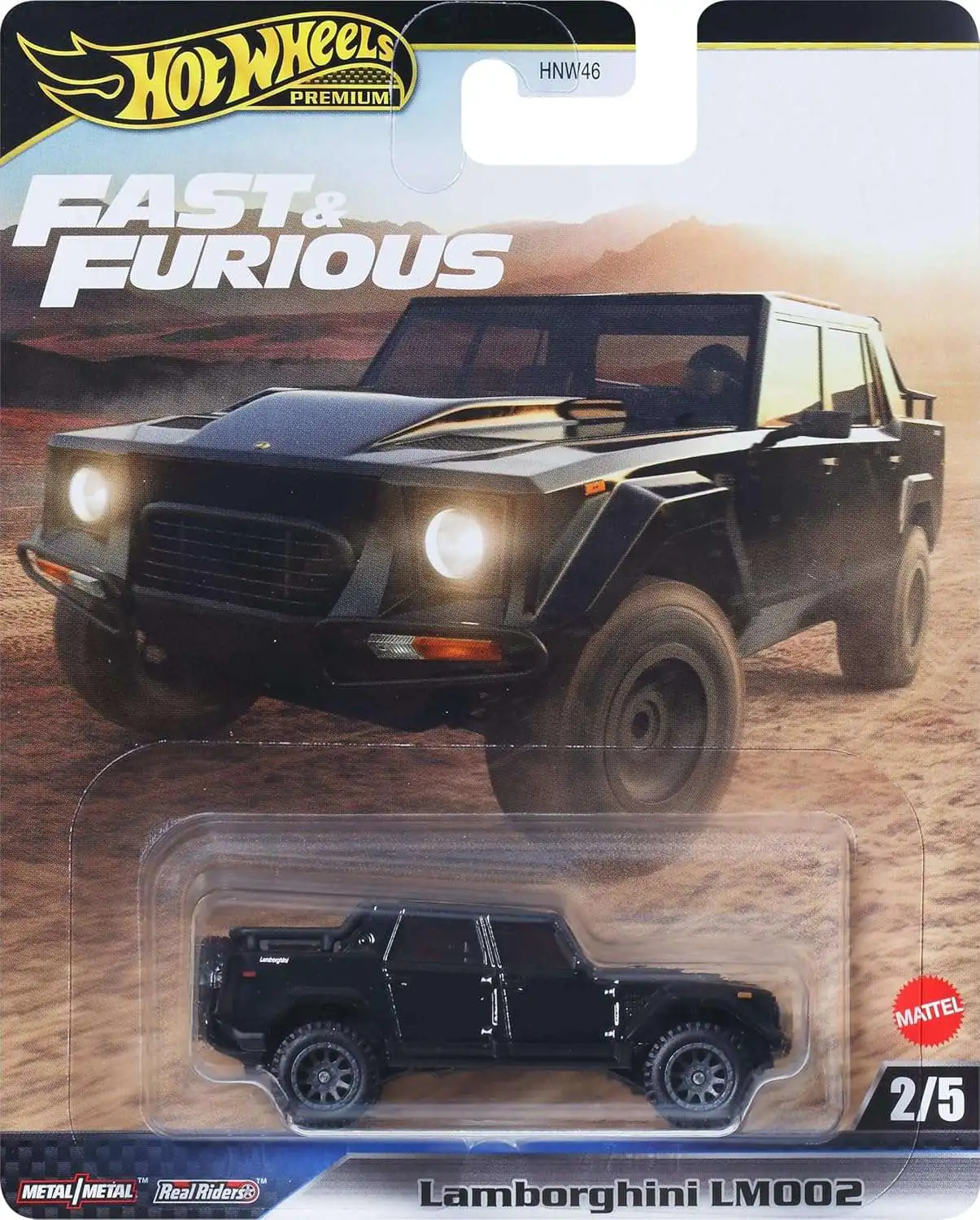Hot Wheels Fast & Furious Premium Lamborghini LM002 Die Cast Car