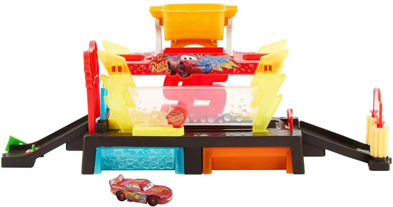 Amazon.com: Mattel Disney Pixar Cars Color Changers Car Wash