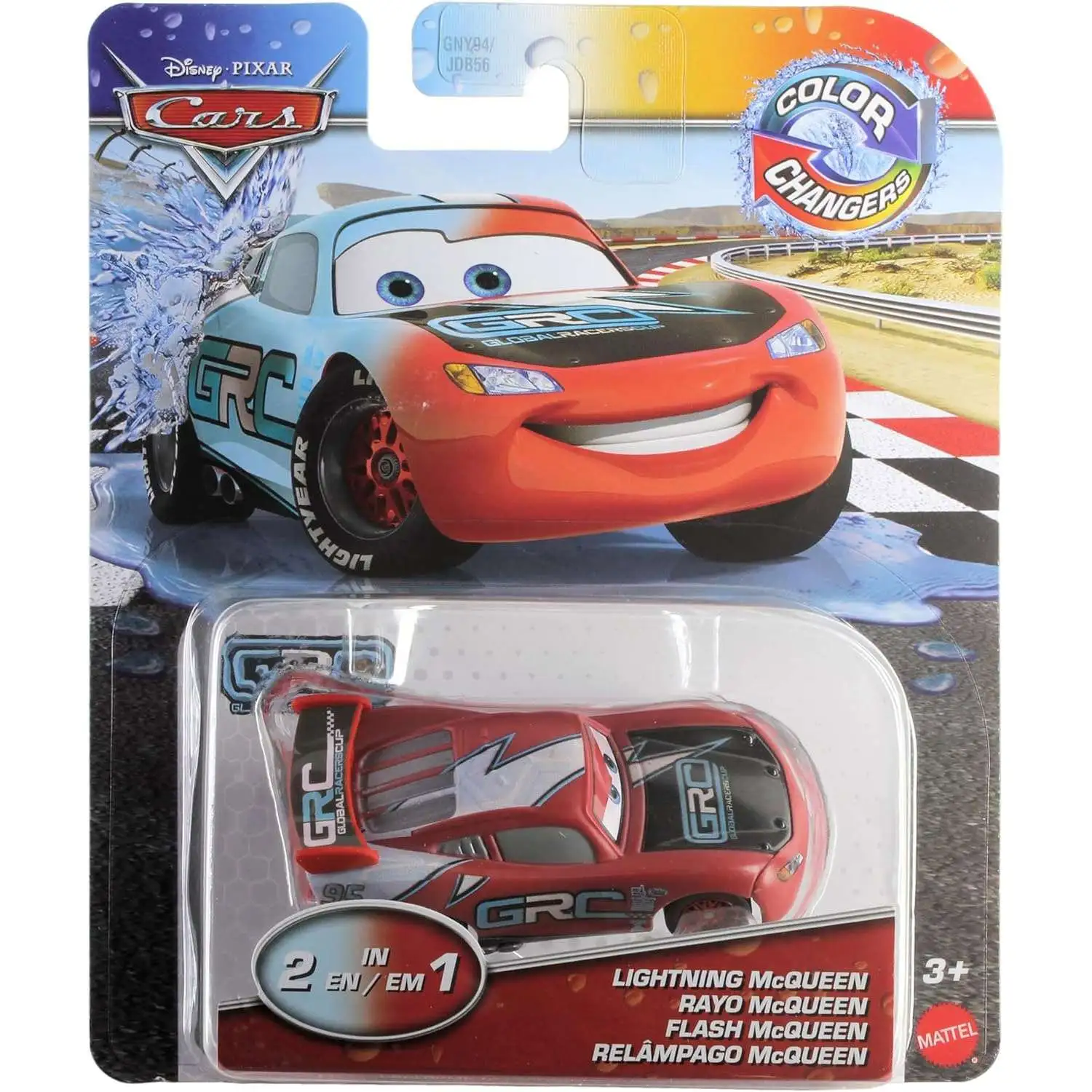 Disney Pixar Cars On The Road Color Changers Lightning