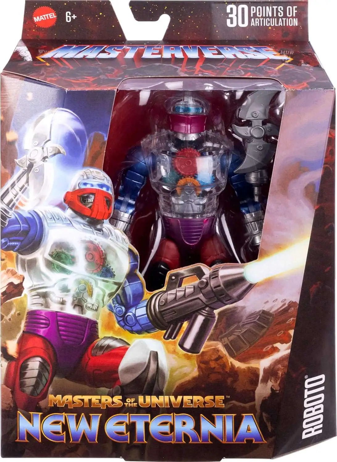 Masters of the Universe Masterverse New Eternia Roboto Action Figure