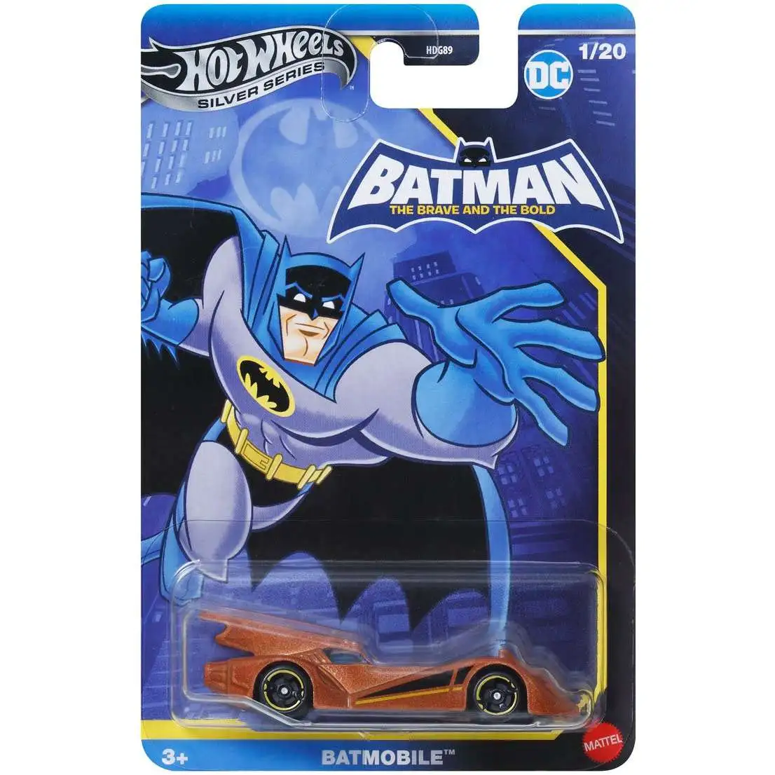 Hot Wheels Batman The Brave and the Bold Silver Series Batmobile