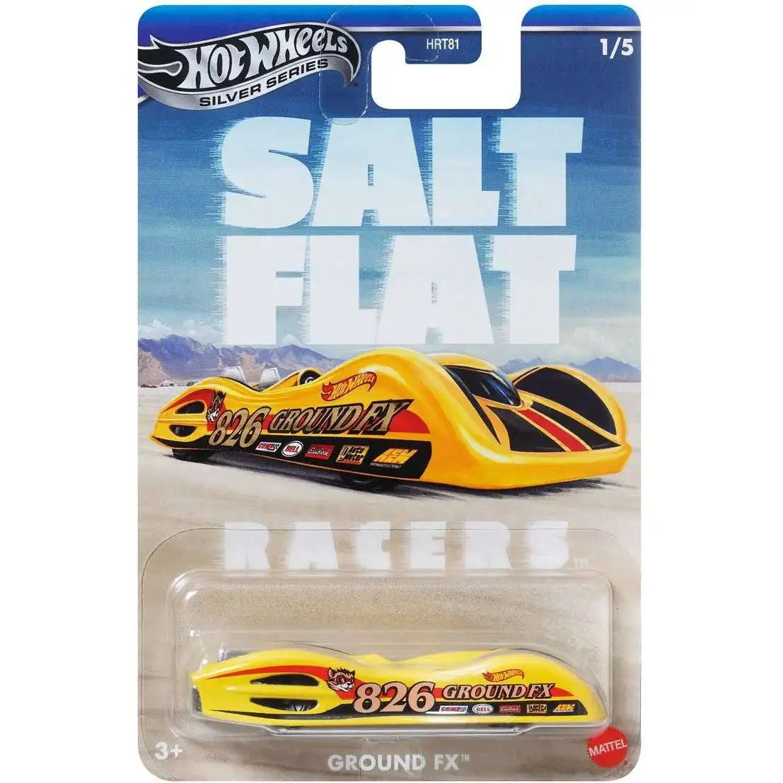 Hot Wheels Silver Series Salt Flat Racers Ground FX 164