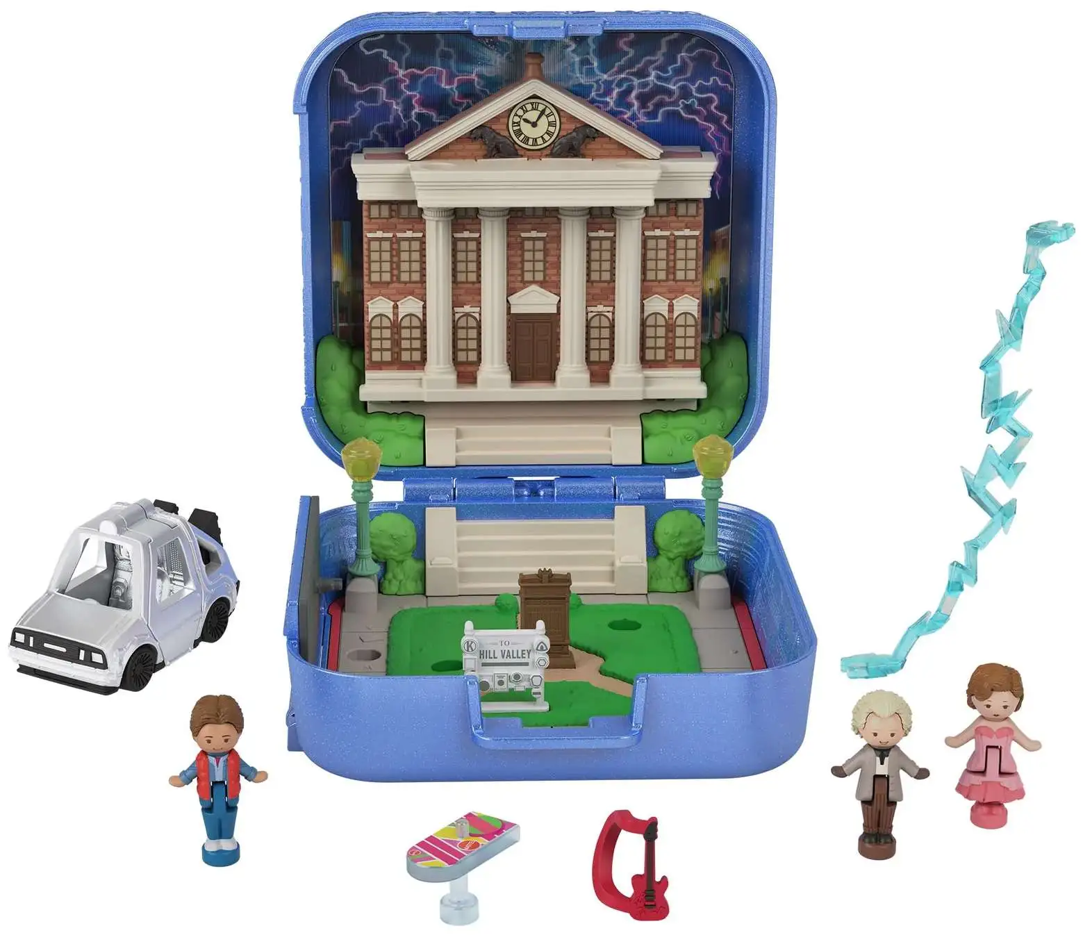 Polly Pocket Collector Back to the Future Compact Playset
