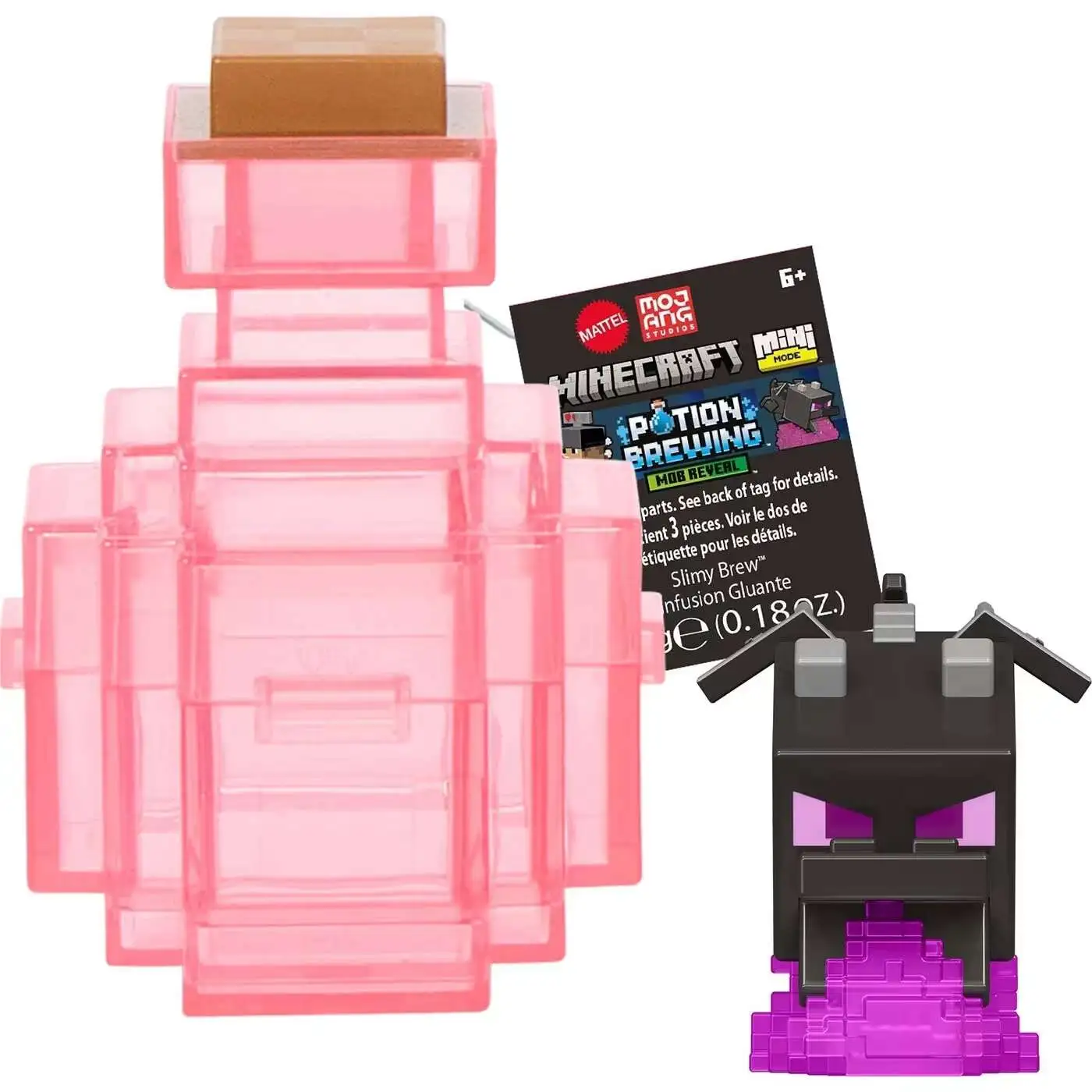 Minecraft Mini Mode Potion Brewing Mob Reveal Ender Dragon Mini Figure