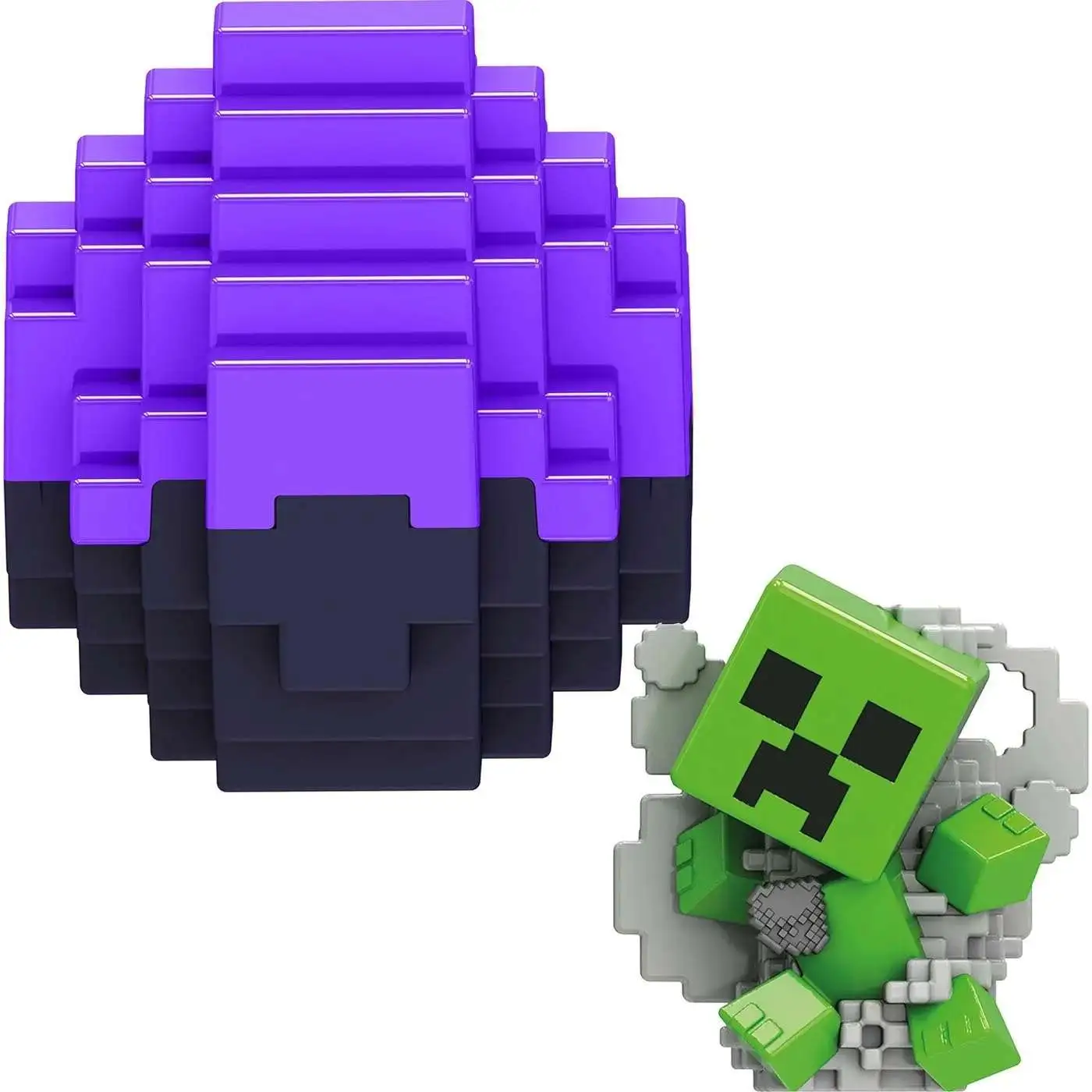 Minecraft Mini Mode Spawn Egg Exploding Creeper Mini Figure