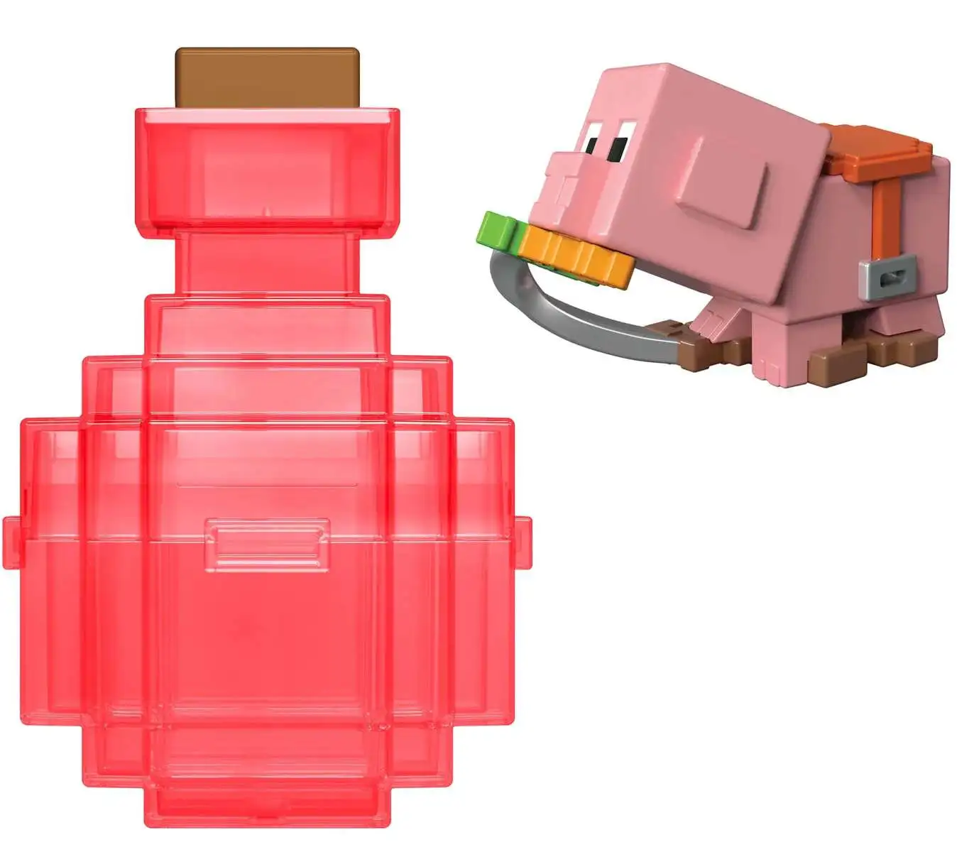 Minecraft Mini Mode Potion Brewing Mob Reveal Pig Mini Figure