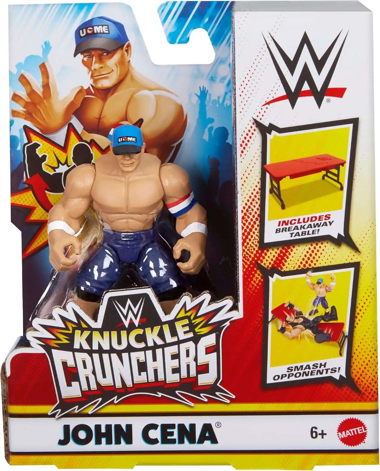 WWE Wrestling Knuckle Crunchers John Cena Action Figure
