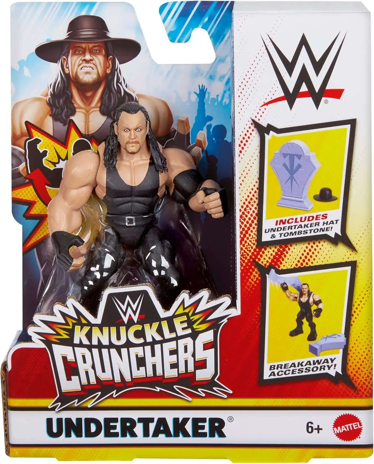 WWE Wrestling Knuckle Crunchers Undertaker Action Figure