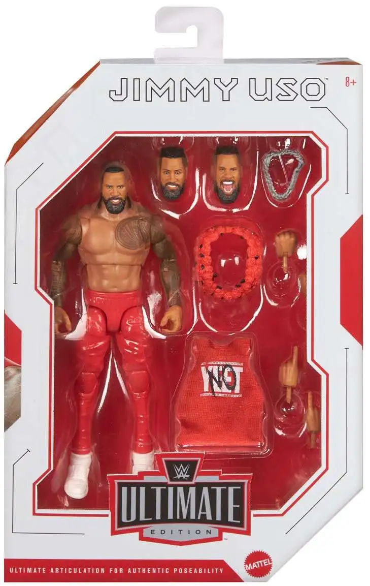 WWE Wrestling Ultimate Edition Series 26 Jimmy Uso Action Figure
