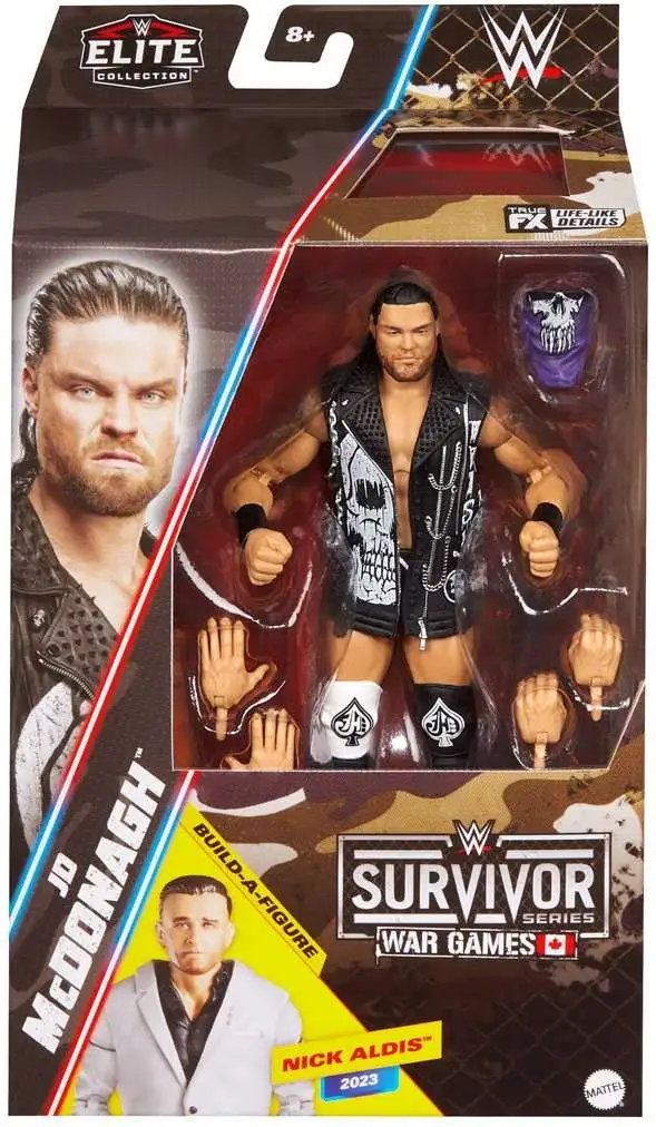 WWE Wrestling Elite Collection Survivor Series War Games JD McDonagh Action Figure