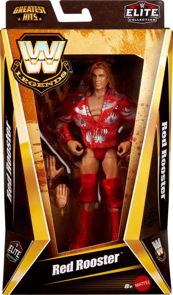 WWE Wrestling Elite Collection Legends Greatest Hits Red Rooster Action Figure